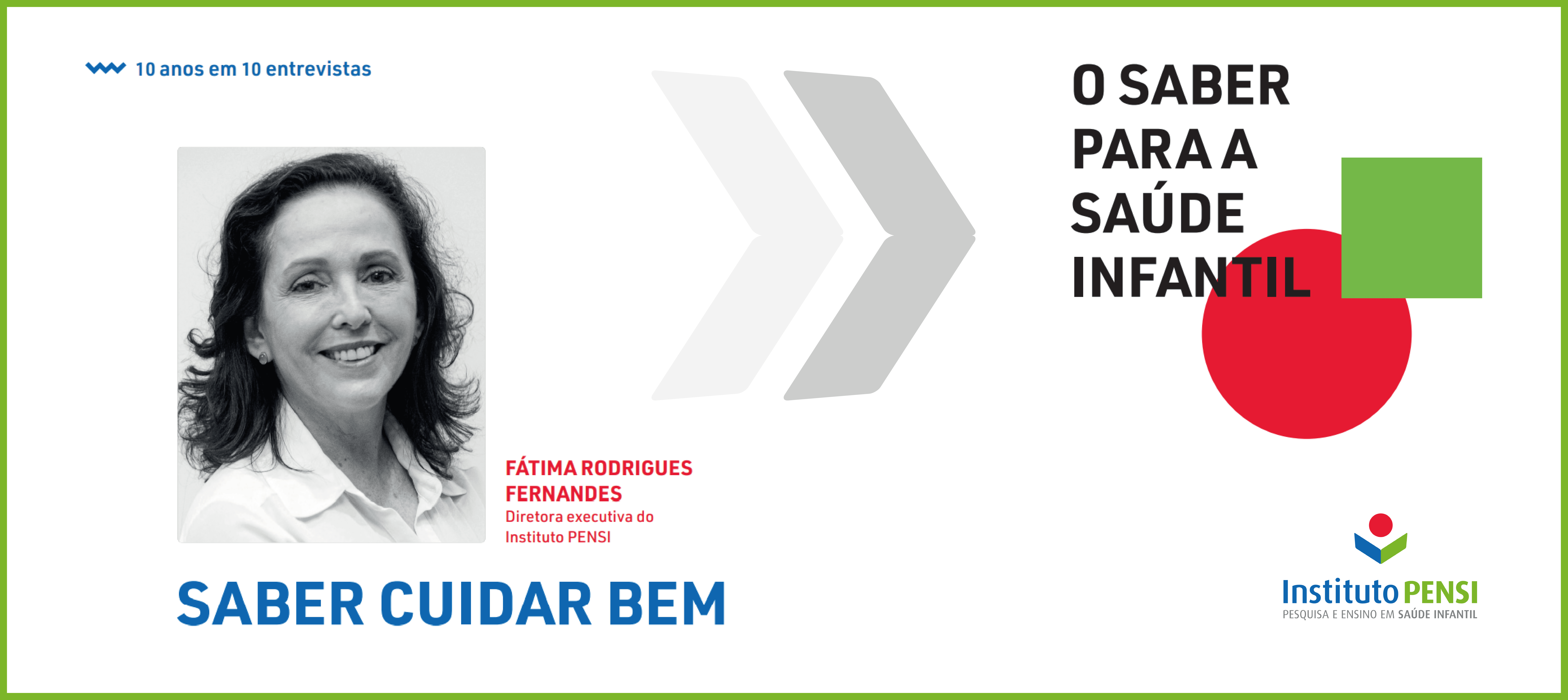 [ ENTREVISTA] Saber cuidar bem – Fátima Rodrigues Fernandes